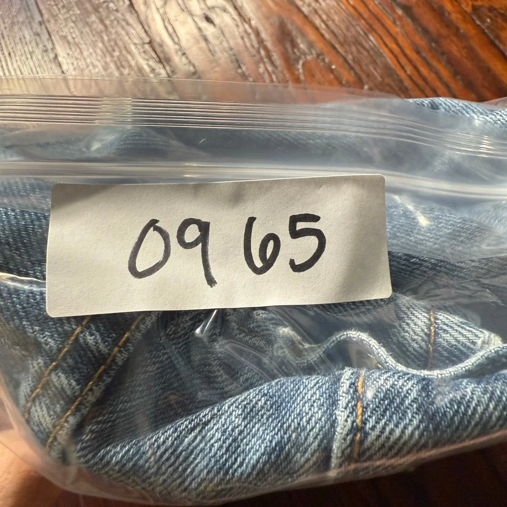 Levis 550 Jeans‎ Mens 36x32 Blue Relaxed Straight Faded Whiskers